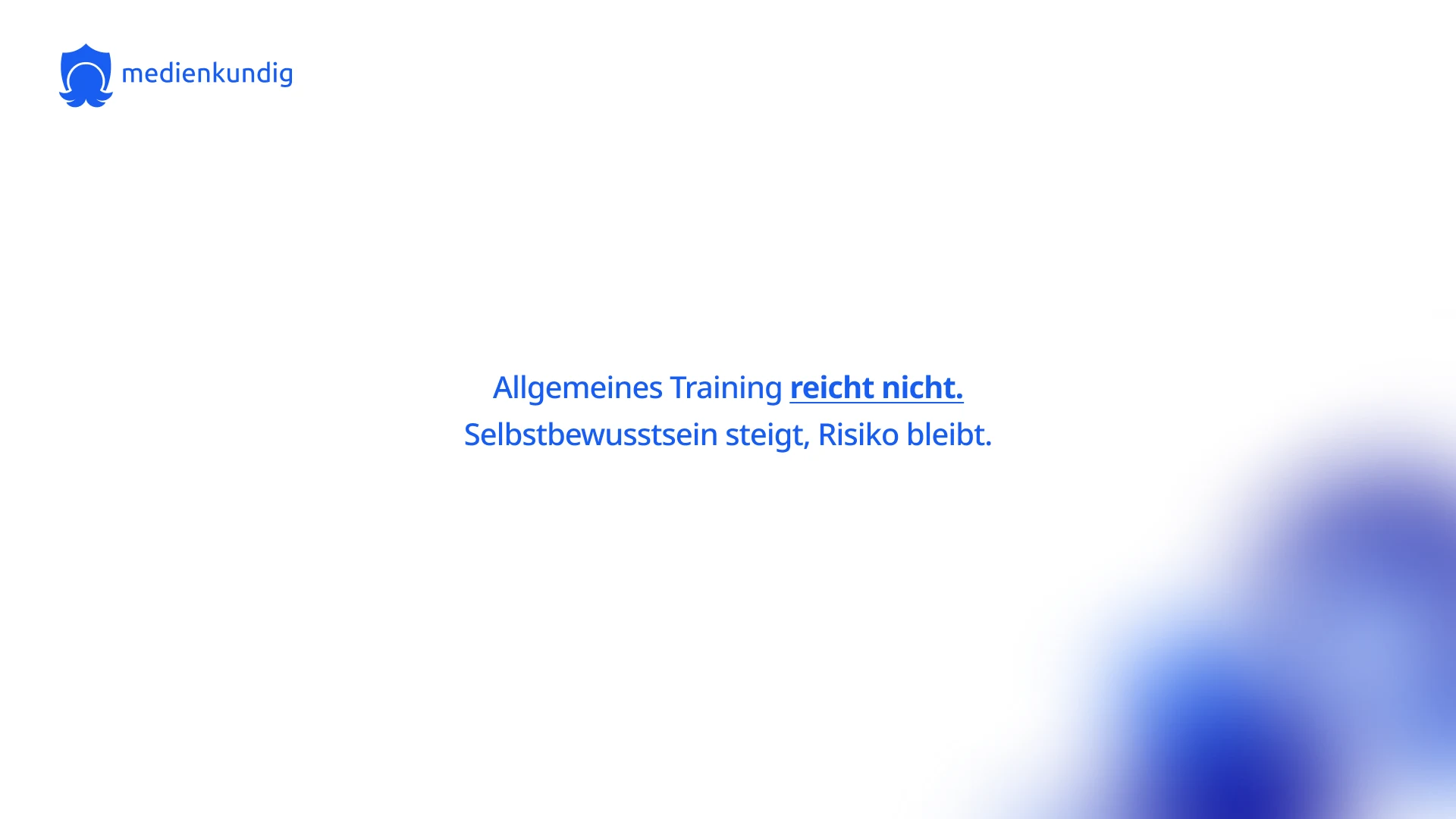 Key research finding: general digital training is not enough, confidence rises but risk stays